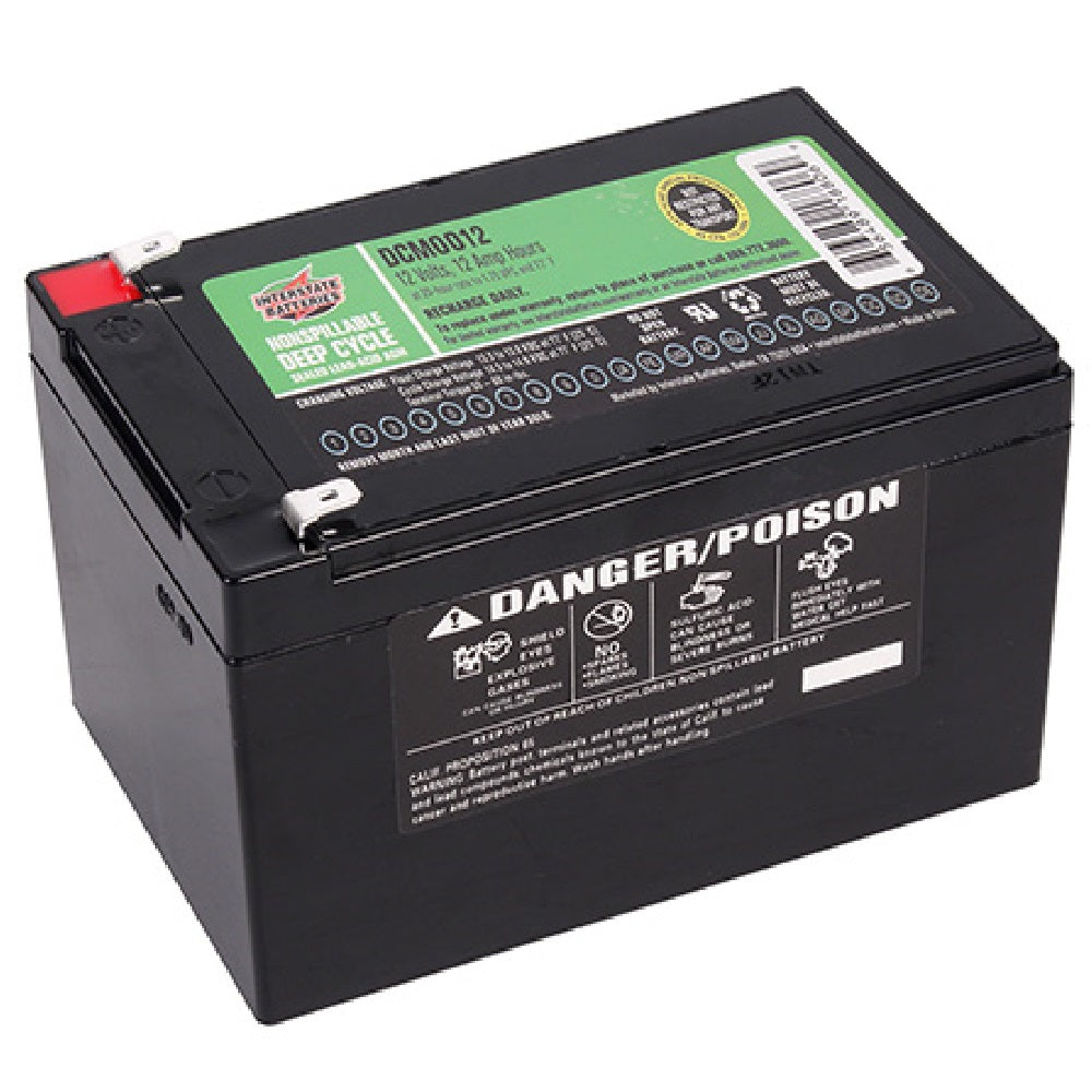 Interstate Battery - DCM0012 - 12 volt 12 amp