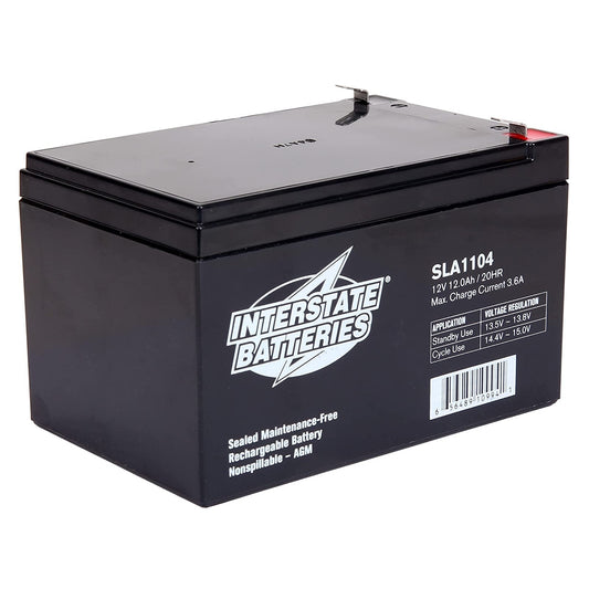 Interstate Battery - SLA1104 - 12 volt 12 amp