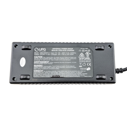 UPG - Charger 24 volt 5 amp - 24BC5000T-4 - 71698 - ELE1803474
